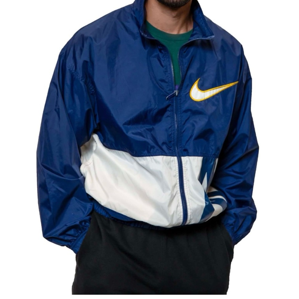 VINTAGE NIKE Wind Breaker Jacket size XL pre-owned.